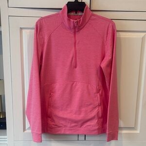Puma Women's Vibrant Heathered Pink Quarter Zio